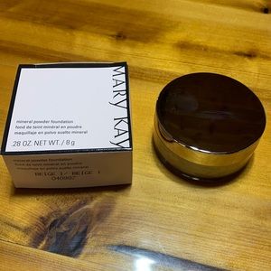 NIB Mary Kay Mineral Powder Foundation Beige 1 Discontinued .28oz